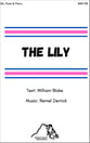 The Lily SA choral sheet music cover